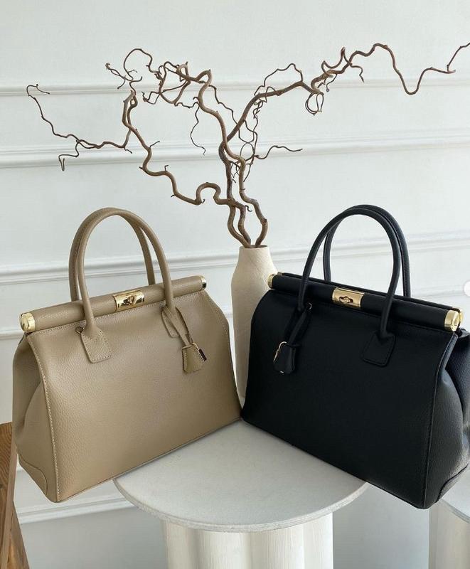 Modèle Penelope 100% cuir 🇮🇹 Noir – Image 3