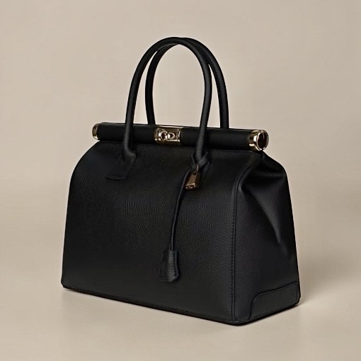 Modèle Penelope cuir de vachette Noir