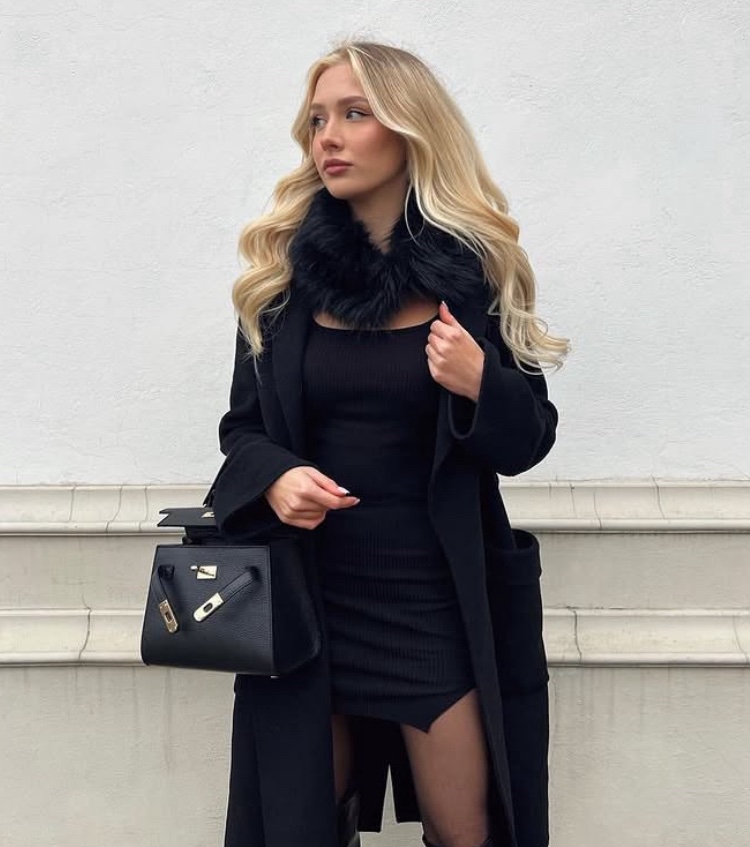 Modèle mariah Noir inspiration H en cuir de vachette 🇮🇹 – Image 3