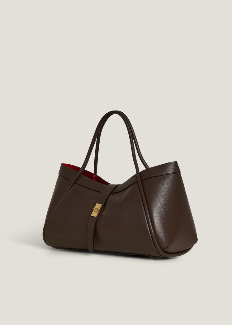 Valentina en cuir de vachette + pochette intégrée 🇮🇹