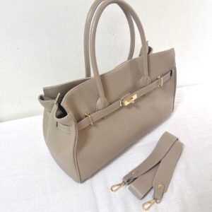 Selena bag en cuir de vachette taupe