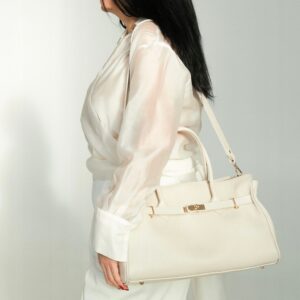 Selena bag en cuir de vachette 🇮🇹 crème