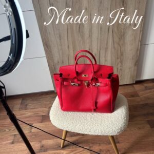 Modèle Bianca en cuir de veau 🇮🇹 Rouge