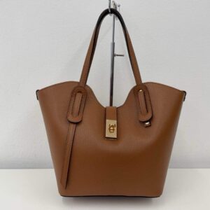 Sac Marina en cuir de vachette - camel